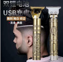 Máquina de Acabamento Profissional Sem Fio para Cabelo e Barba – Clipper Elétrico Recarregável USB